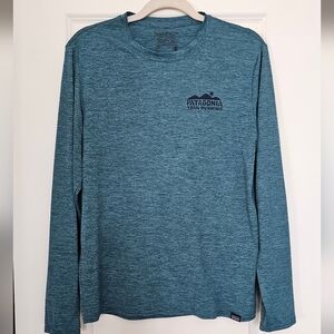 Patagonia Capilene Cool Daily Trail Running Shirt Long Sleeve Women’s Small